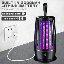 Portable Electric USB Mosquito Killer Safe Non-Toxic With Night Light