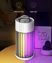 Portable Electric USB Mosquito Killer Safe Non-Toxic With Night Light