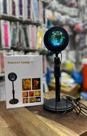 Remote Control Sunset Lamp Projector LED