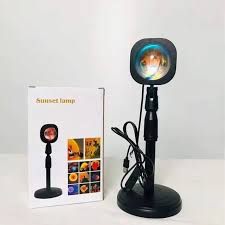 Remote Control Sunset Lamp Projector LED