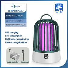 Portable Electric USB Mosquito Killer Safe Non-Toxic With Night Light